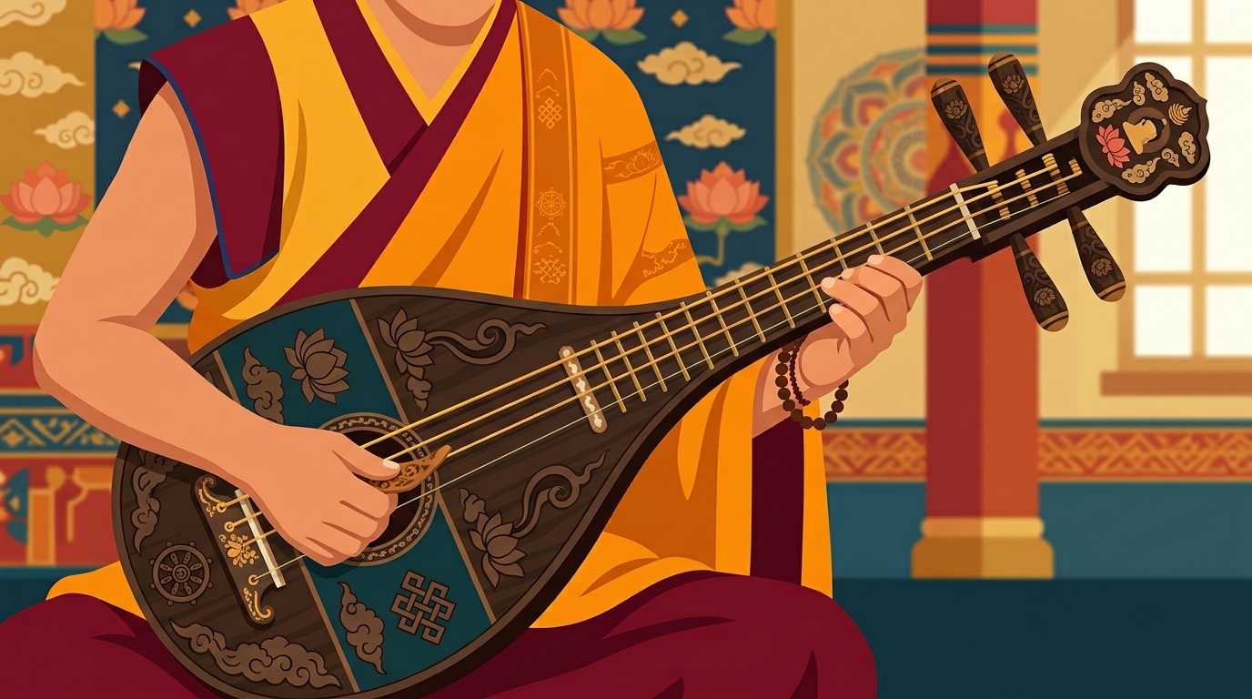 The String of the Lute